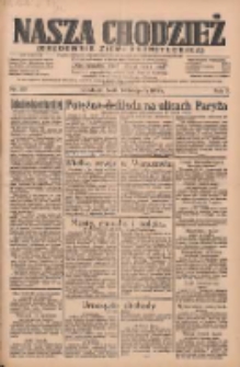 Nasza Chodzież: organ poświęcony obronie interesów narodowych na zachodnich ziemiach Polski 1934.11.14 R.5 Nr261