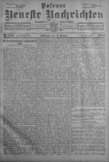Posener Neueste Nachrichten mit Humoristischer Gratis Beilage 1902.01.15 Nr787