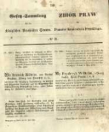 Gesetz-Sammlung für die Königlichen Preussischen Staaten. 1855.06.16 No21