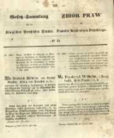 Gesetz-Sammlung für die Königlichen Preussischen Staaten. 1855.06.16 No21