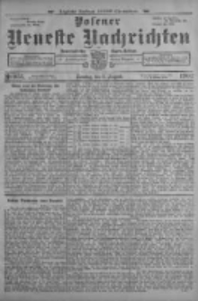 Posener Neueste Nachrichten mit Humoristischer Gratis Beilage 1902.08.03 Nr955