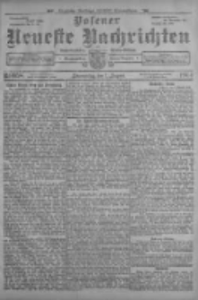 Posener Neueste Nachrichten mit Humoristischer Gratis Beilage 1902.08.07 Nr958