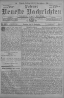 Posener Neueste Nachrichten mit Humoristischer Gratis Beilage 1902.09.14 Nr991