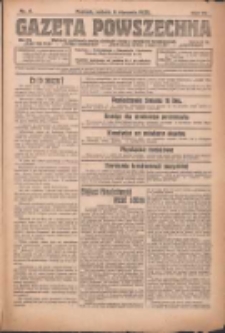 Gazeta Powszechna: organ Zjednoczenia Producentów Rolnych 1923.01.06 R.4 Nr4