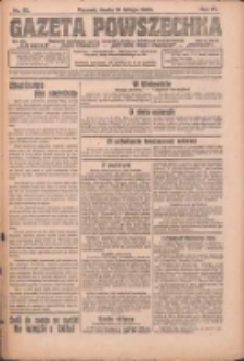 Gazeta Powszechna: organ Zjednoczenia Producentów Rolnych 1923.02.14 R.4 Nr35