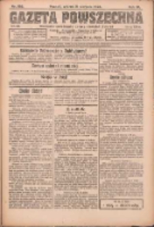 Gazeta Powszechna: organ Zjednoczenia Producentów Rolnych 1923.08.21 R.4 Nr188