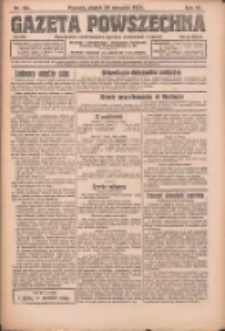 Gazeta Powszechna: organ Zjednoczenia Producentów Rolnych 1923.08.24 R.4 Nr191