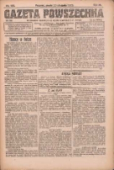 Gazeta Powszechna: organ Zjednoczenia Producentów Rolnych 1923.08.29 R.4 Nr195