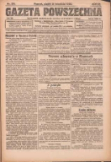 Gazeta Powszechna: organ Zjednoczenia Producentów Rolnych 1923.09.21 R.4 Nr215