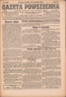 Gazeta Powszechna: organ Zjednoczenia Producentów Rolnych 1923.09.30 R.4 Nr223