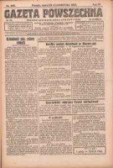 Gazeta Powszechna: organ Zjednoczenia Producentów Rolnych 1923.10.04 R.4 Nr226