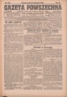 Gazeta Powszechna: organ Zjednoczenia Producentów Rolnych 1923.11.21 R.4 Nr263