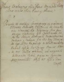 List Goltza feldmarszałka do wdy bełskiego