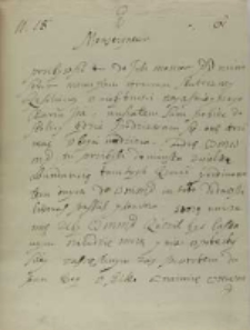 List Aleksego Daškova do Jana Sebastiana Szembeka, 1708