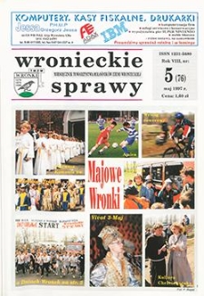 Wronieckie Sprawy 1997.05 R.8 Nr5(76)