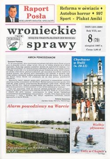 Wronieckie Sprawy 1997.08 R.8 Nr8(79)