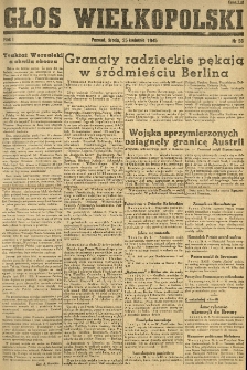 Głos Wielkopolski. 1945.04.25 R.1 nr58