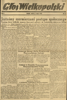 Głos Wielkopolski. 1945.05.05 R.1 nr67