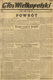 Głos Wielkopolski. 1945.05.26 R.1 nr87