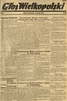 Głos Wielkopolski. 1945.06.04 R.1 nr96