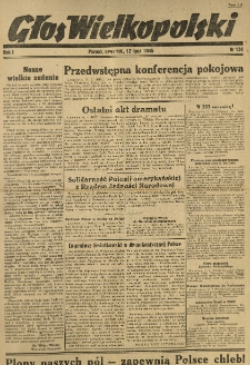 Głos Wielkopolski. 1945.07.12 R.1 nr134