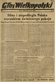 Głos Wielkopolski. 1945.07.23 R.1 nr145