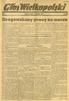 Głos Wielkopolski. 1945.09.04 R.1 nr188