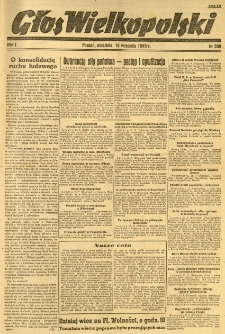 Głos Wielkopolski. 1945.09.16 R.1 nr200