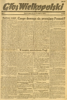 Głos Wielkopolski. 1945.09.17 R.1 nr201