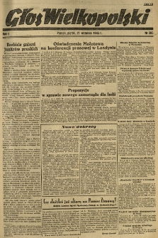 Głos Wielkopolski. 1945.09.21 R.1 nr205