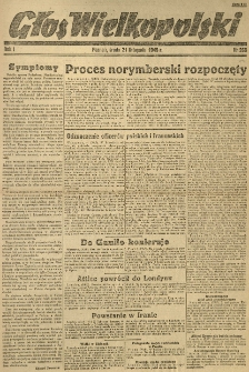 Głos Wielkopolski. 1945.11.21 R.1 nr266