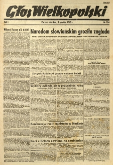Głos Wielkopolski. 1945.12.09 R.1 nr284