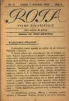 Rota: pismo żołnierskie 1919.04.01 R.1 Nr4