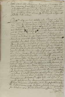 Status causae inter serenissimas Principissas Eleonoram Carolam serenissimi Ernesti Ferdinandi Ducis Brusvicensis et Lenoburgensis et Amaliam Ludovicam sermi ducis Naisoviae legitimas consortes natas Principissas Curlandiae olim Ill[ustrissi]mi D[omi]ni Friderici Casimiri Ducis Curlandiae filias ab una atque P.P. Instigatores Regni et MDLitte Parte altera