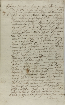 Zeznanie (relacja) Henryka Meyera złożona przed notariuszem Baltazarem Grzywickim