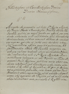 List Ferdynanda księcia Kurlandii do Jana Sebastiana Szembeka, 15.12.1709