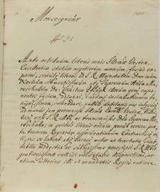 List Ferdynanda księcia Kurlandii do Jana Sebastiana Szembeka, Gdańsk 27.12.1710