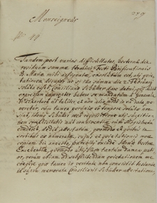 List Ferdynanda księcia Kurlandii do Jana Sebastiana Szembeka, Gdańsk 15.04.1711