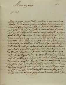 List Ferdynanda księcia Kurlandii do Jana Sebastiana Szembeka, Gdańsk 20.06.1711