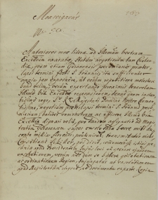 List Ferdynanda księcia Kurlandii do Jana Sebastiana Szembeka, Gdańsk 08.07.1711