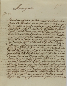 List Ferdynanda księcia Kurlandii do Jana Sebastiana Szembeka, Gdańsk 29.07.1711