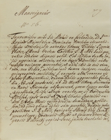 List Ferdynanda księcia Kurlandii do Jana Sebastiana Szembeka, Gdańsk 26.09.1711