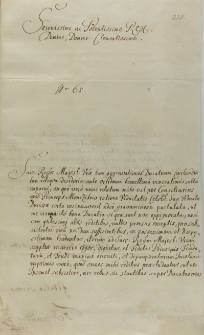 List Ferdynanda księcia Kurlandii do króla Augusta II, Gdańsk 09.04.1712