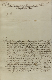 List Ferdynanda księcia Kurlandii do króla Augusta II, Gdańsk 18.05.1712