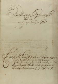 List Ewalda von Sachen kanclerza kurlandzkiego, Królewiec 22.02.1713