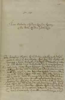 List Agaty Luizy Fercks do kanclerza wielkiego koronnego, 30.03.1715