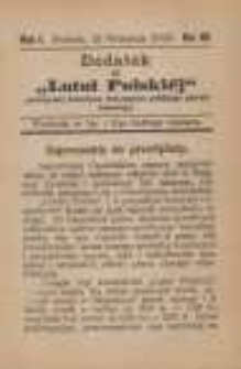 Dodatek do "Lutni Polskiej" poświęcony kwestyom dotyczącym polskiego śpiewu ludowego 1885.09.15 R.1 Nr18