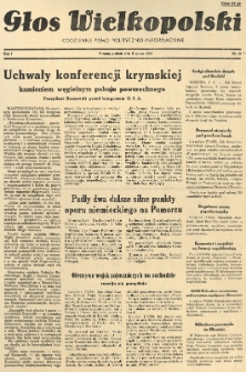 Głos Wielkopolski. 1945.03.05 R.1 nr15