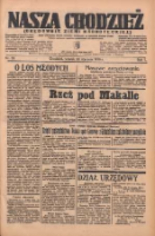 Nasza Chodzież: organ poświęcony obronie interes&oacute;w narodowych na zachodnich ziemiach Polski 1936.01.28 R.7 Nr22