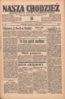 Nasza Chodzież: organ poświęcony obronie interesów narodowych na zachodnich ziemiach Polski 1936.03.05 R.7 Nr54
